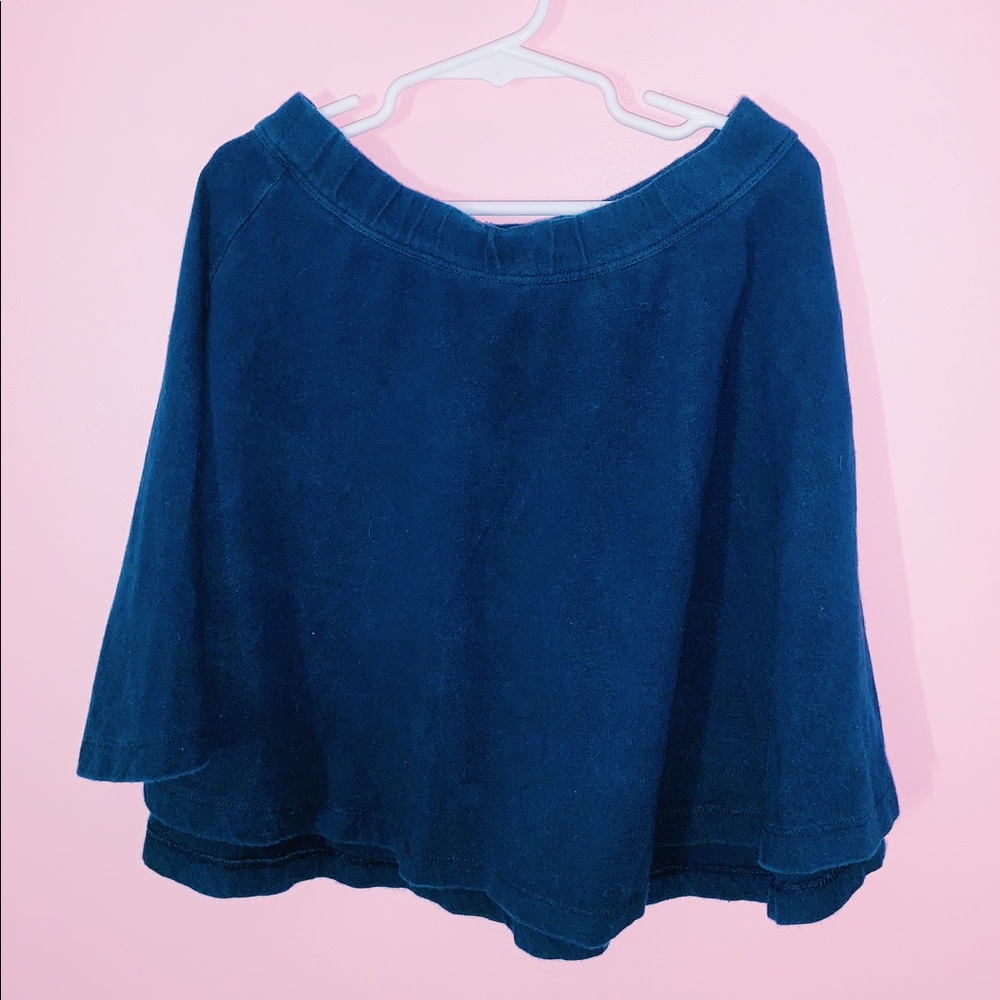 Blue Skater Skirt